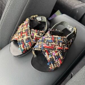 Ancient Greek Toddler Sandals 2Y